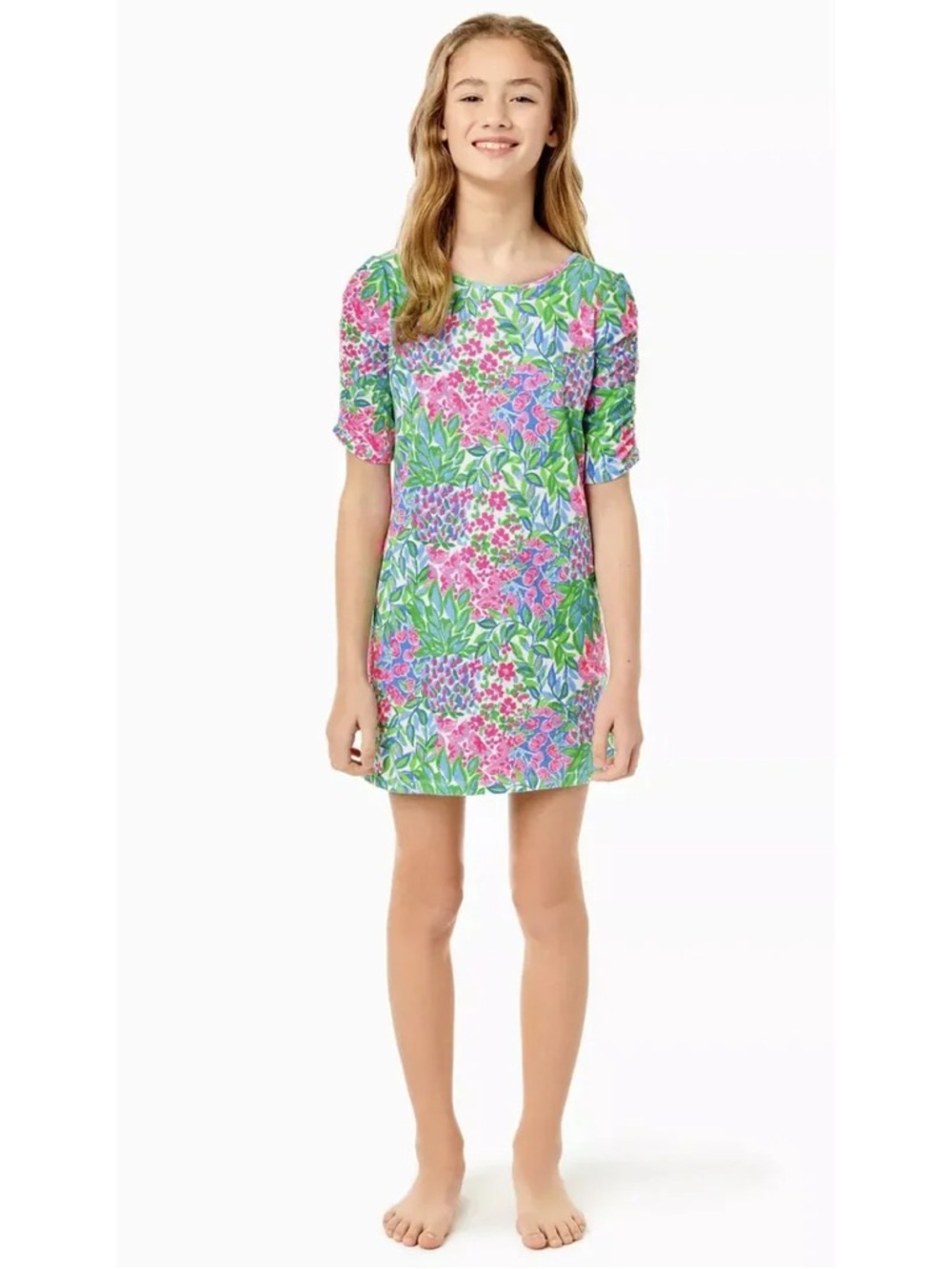 Lilly Pulitzer Mini Belden T-shirt dress A cherry on top print